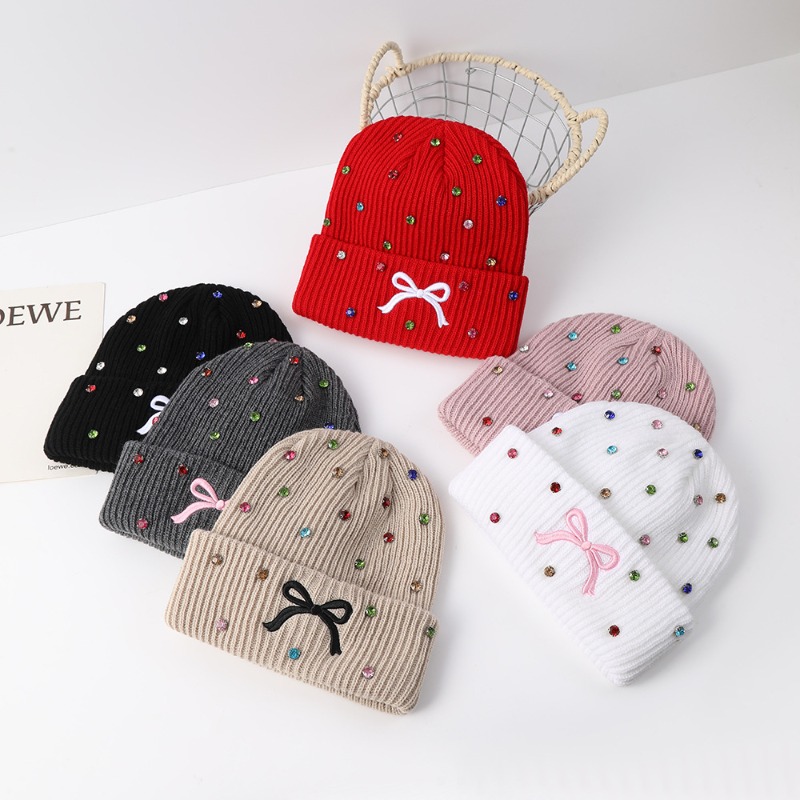 Beanie Cuffed Knit - Berretto da donna in maglia con